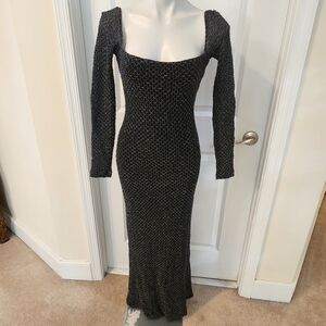 Andrea Polizzi for Rex Lester black formal dress size 4